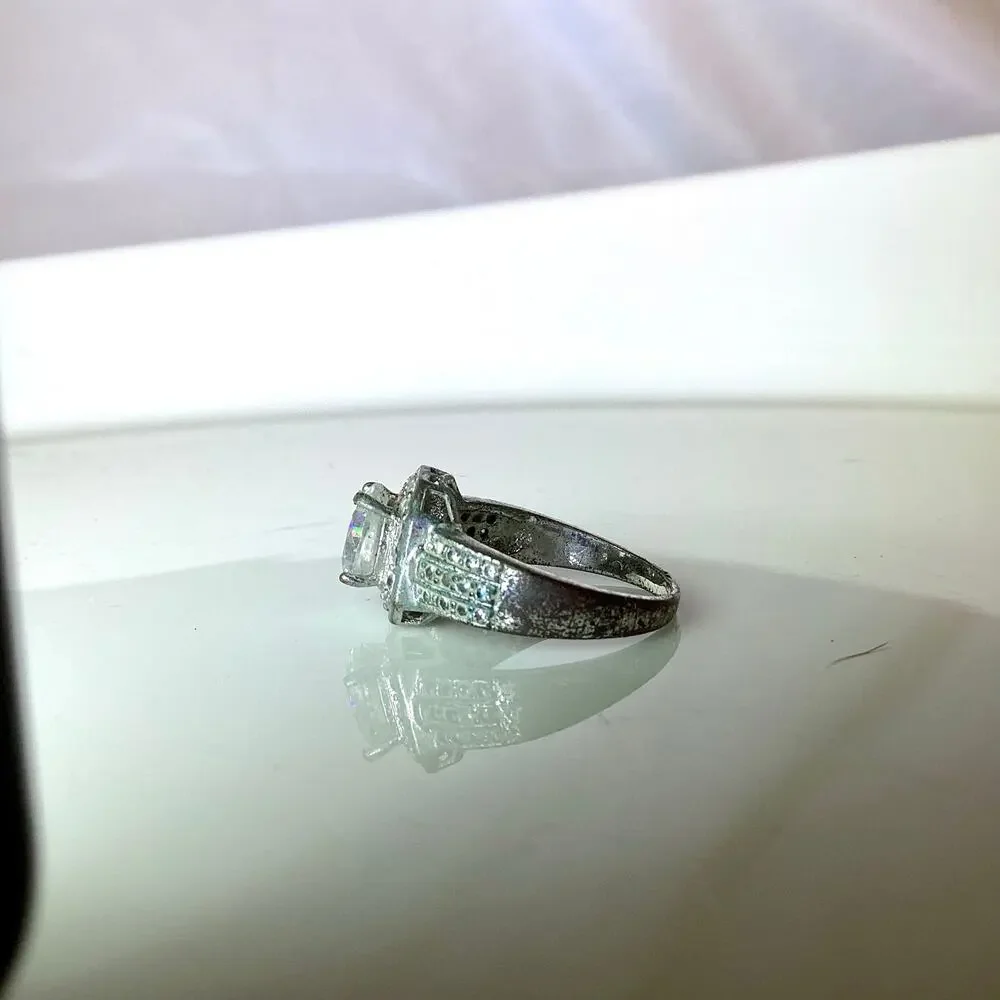 Crystal Statement Ring